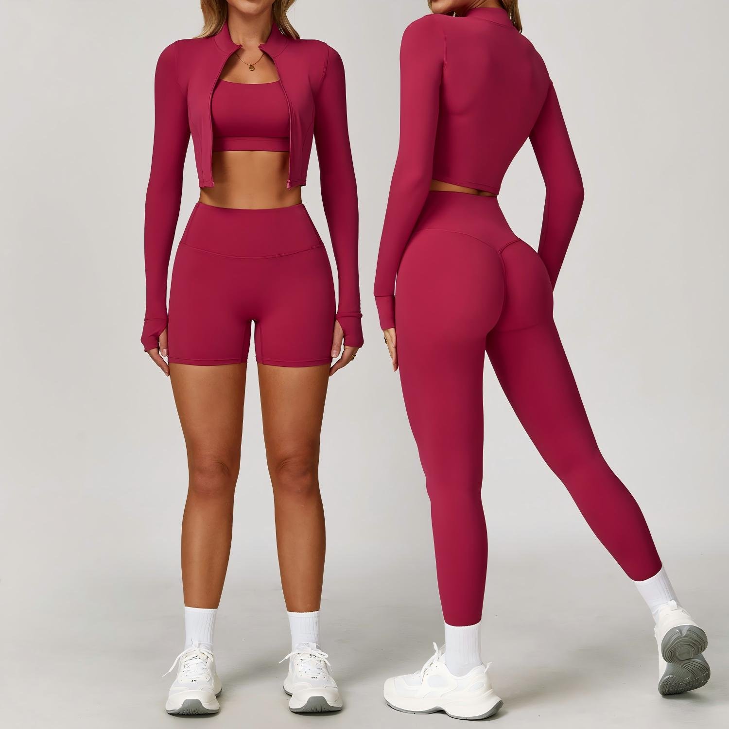 Комплекты для йоги и seamless activewear оптом для private label