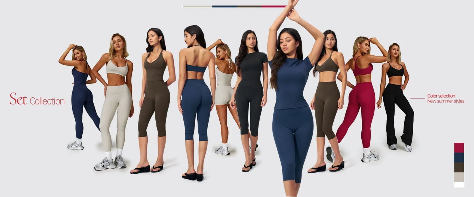 Yoga sets wholesale category from Norvela Fit