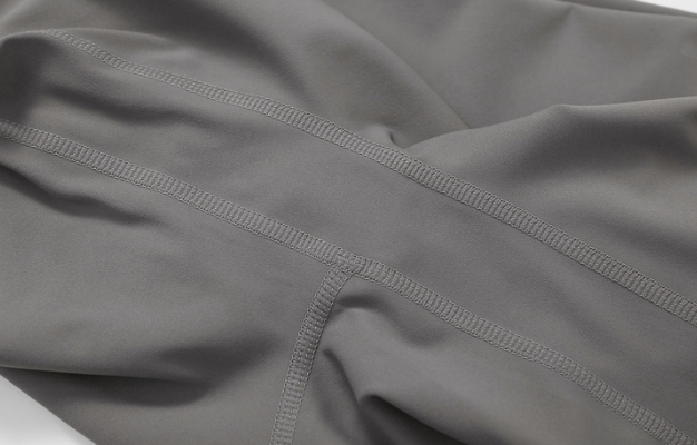 Activewear garment construction and seam details