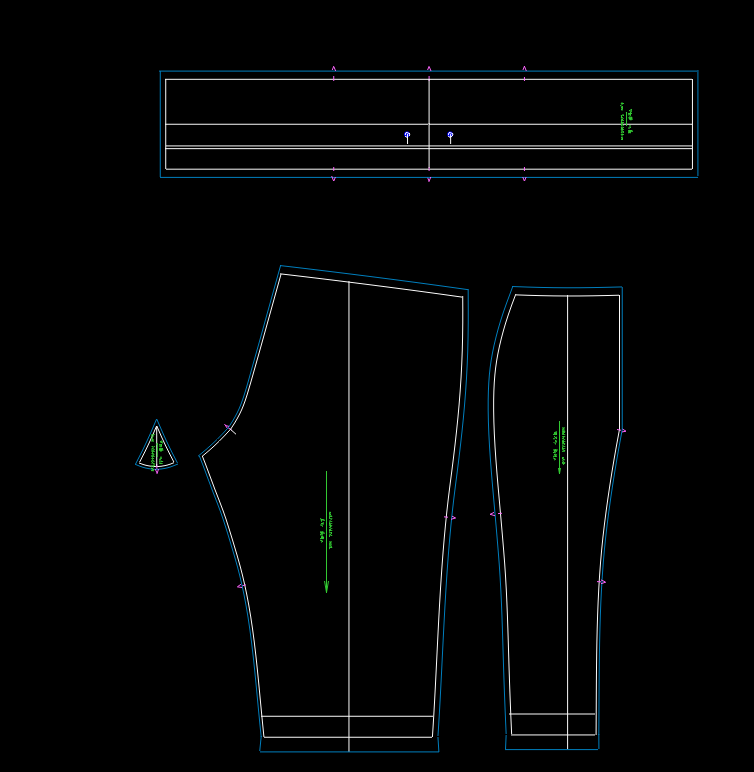 Technical references for fabrics, fit, and performance verification